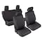 Smittybilt 07 WRANGLER JK - 4 DOOR NEOPRENE SEAT COVER SET FRONT/REAR - BLACK 471801 - alternate 1